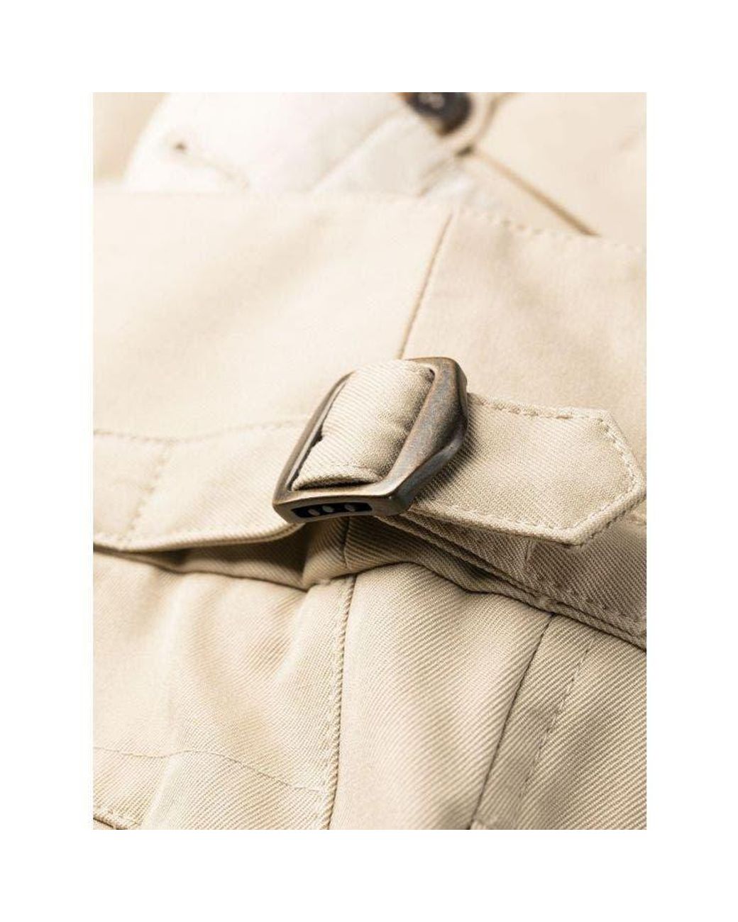 Maison Margiela Gray Buttoned Wide Leg Trousers