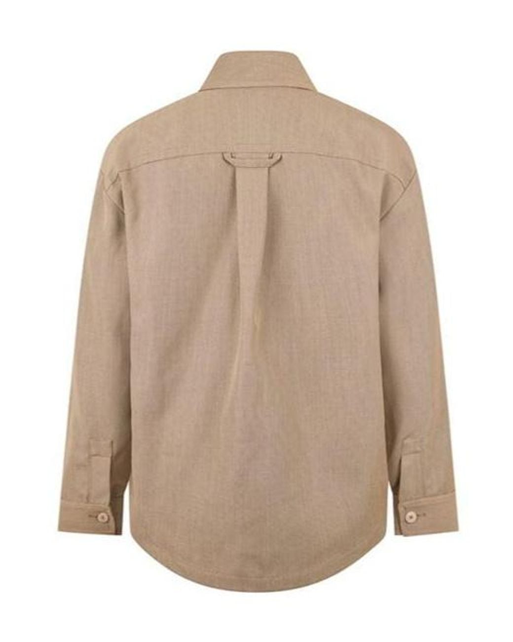 Jacquemus Natural Long Sleeve Casual Jacket for men