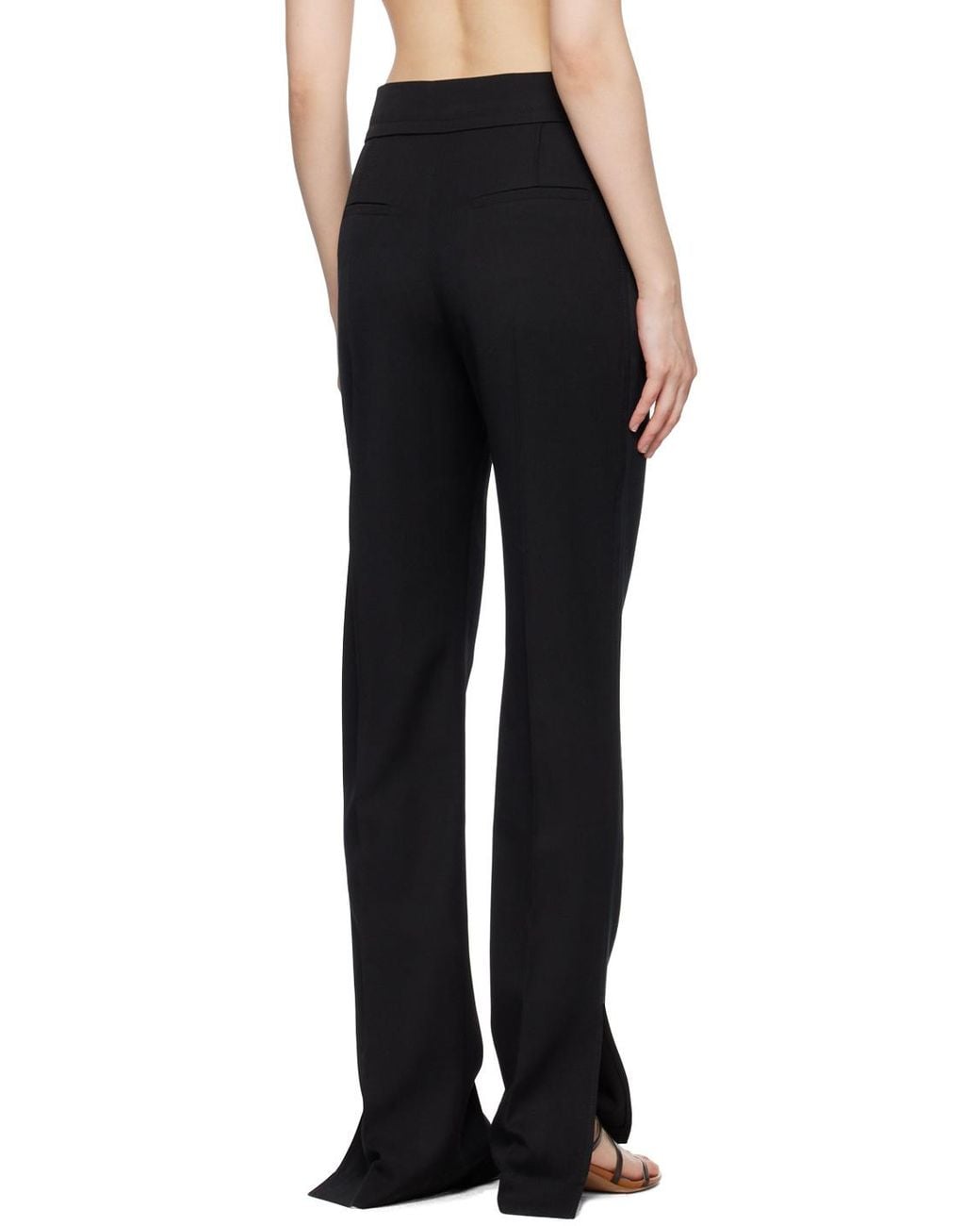 Jacquemus Black Le Pantalon Tibau Tailored Trousers