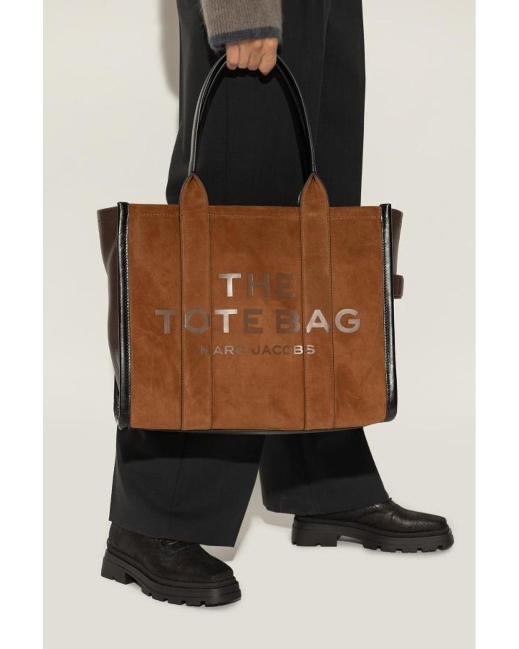 Marc Jacobs Brown The Large Tote Bag