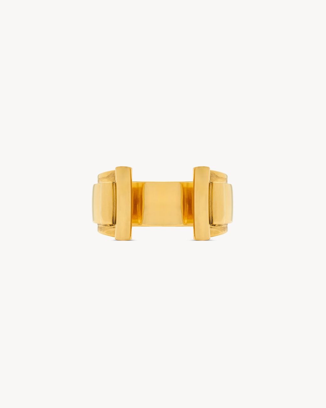 Saint Laurent Metallic Open-Style Bracelet