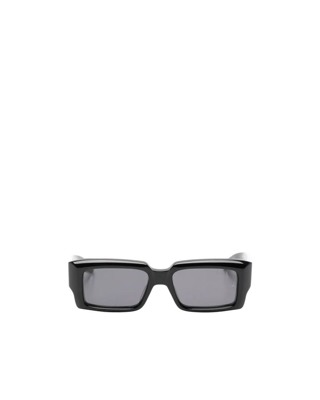 Jacques Marie Mage White Rectangle-Frame Sunglasses for men