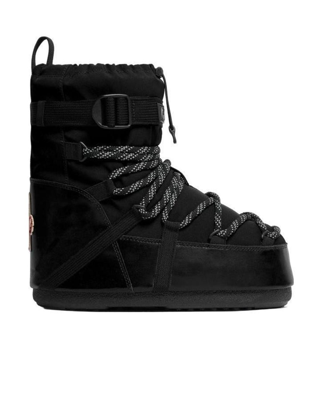 Moncler Black Moon Boot X Grenoble Icon Low Snow Boot