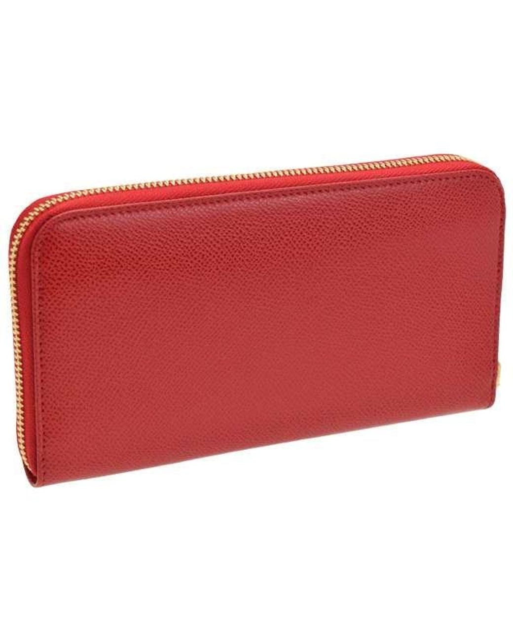 Ferragamo Red Long Purse