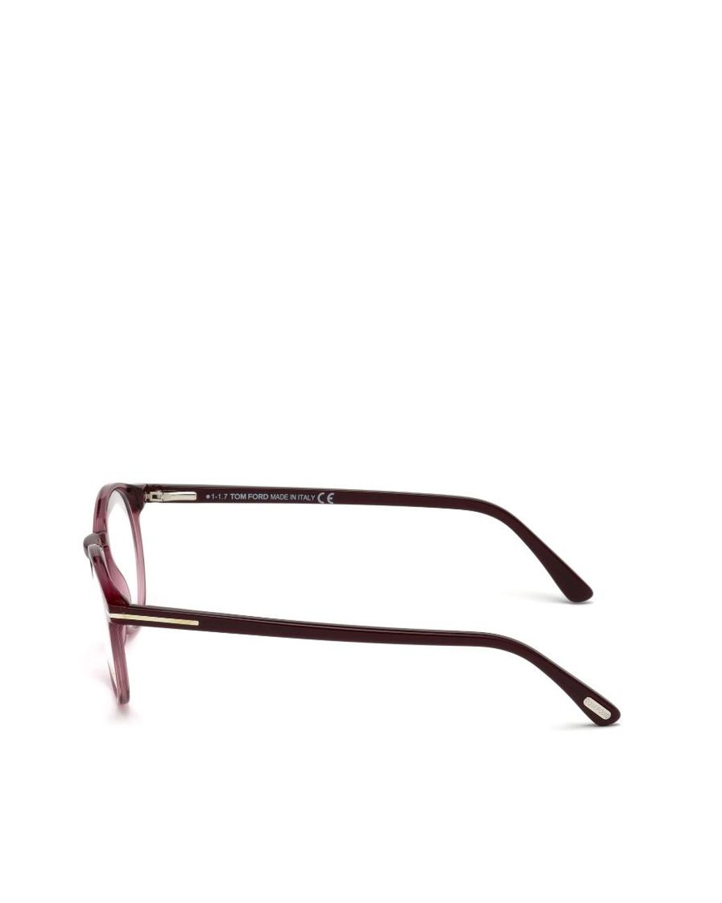 Tom Ford Multicolor Transparent Round-Frame Glasses for men