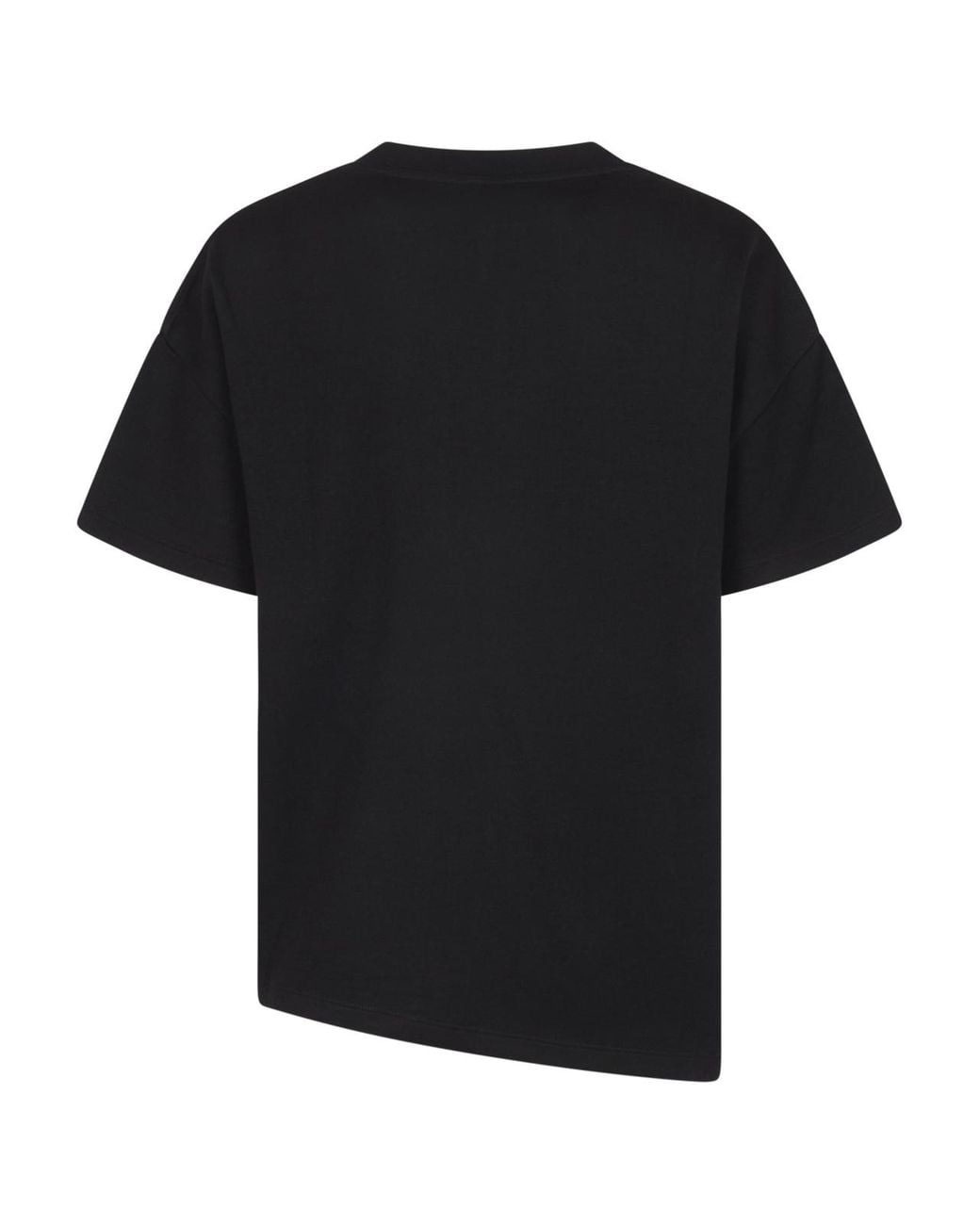 Loewe Black Asymmetric Jersey T-Shirt