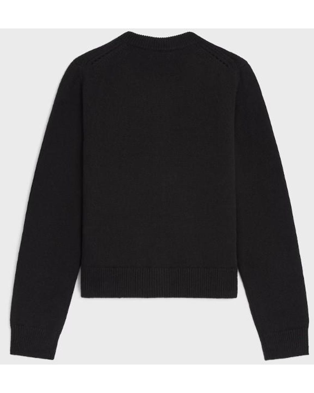 Céline Black Twinset Cardigan