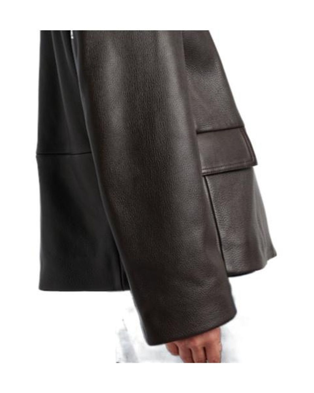 Totême Black Leather Jacket