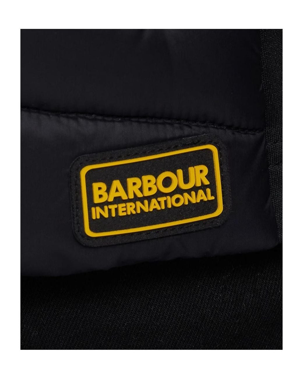 Barbour Black Grid Gilet