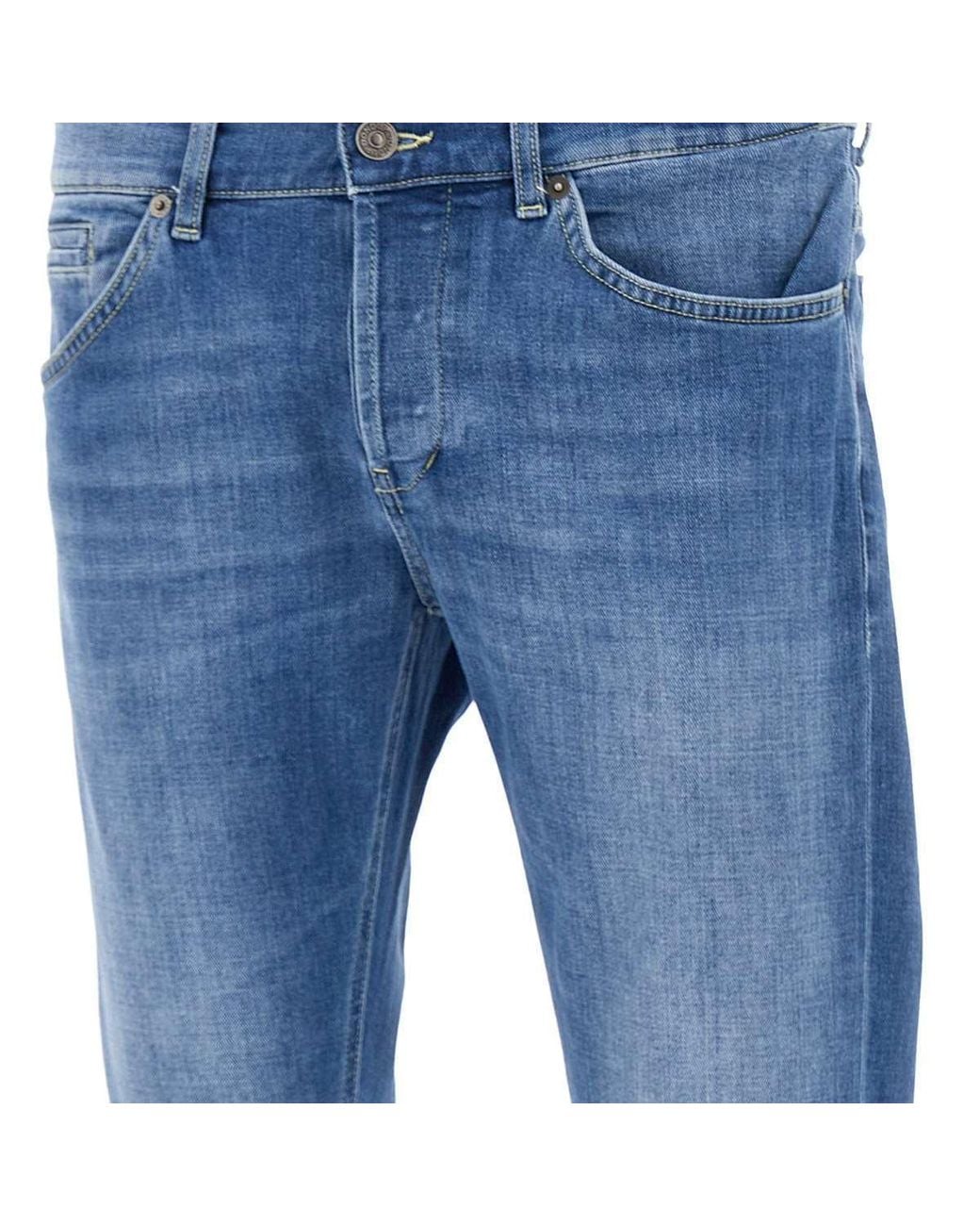 Dondup Blue George Skinny Jeans for men
