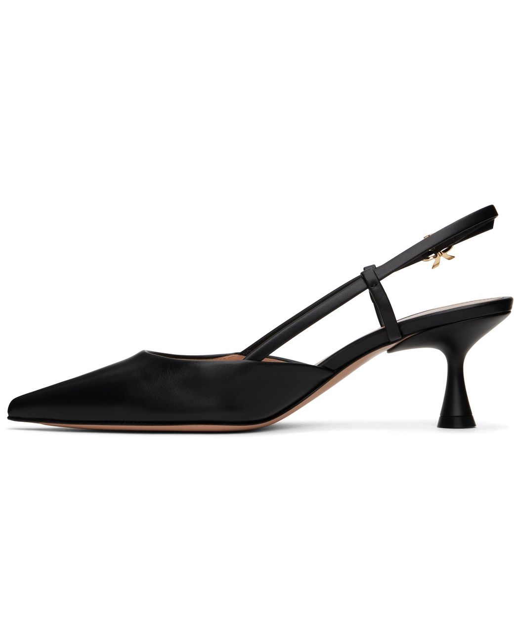 Gianvito Rossi Black Open-Toe High-Heeled Sandals