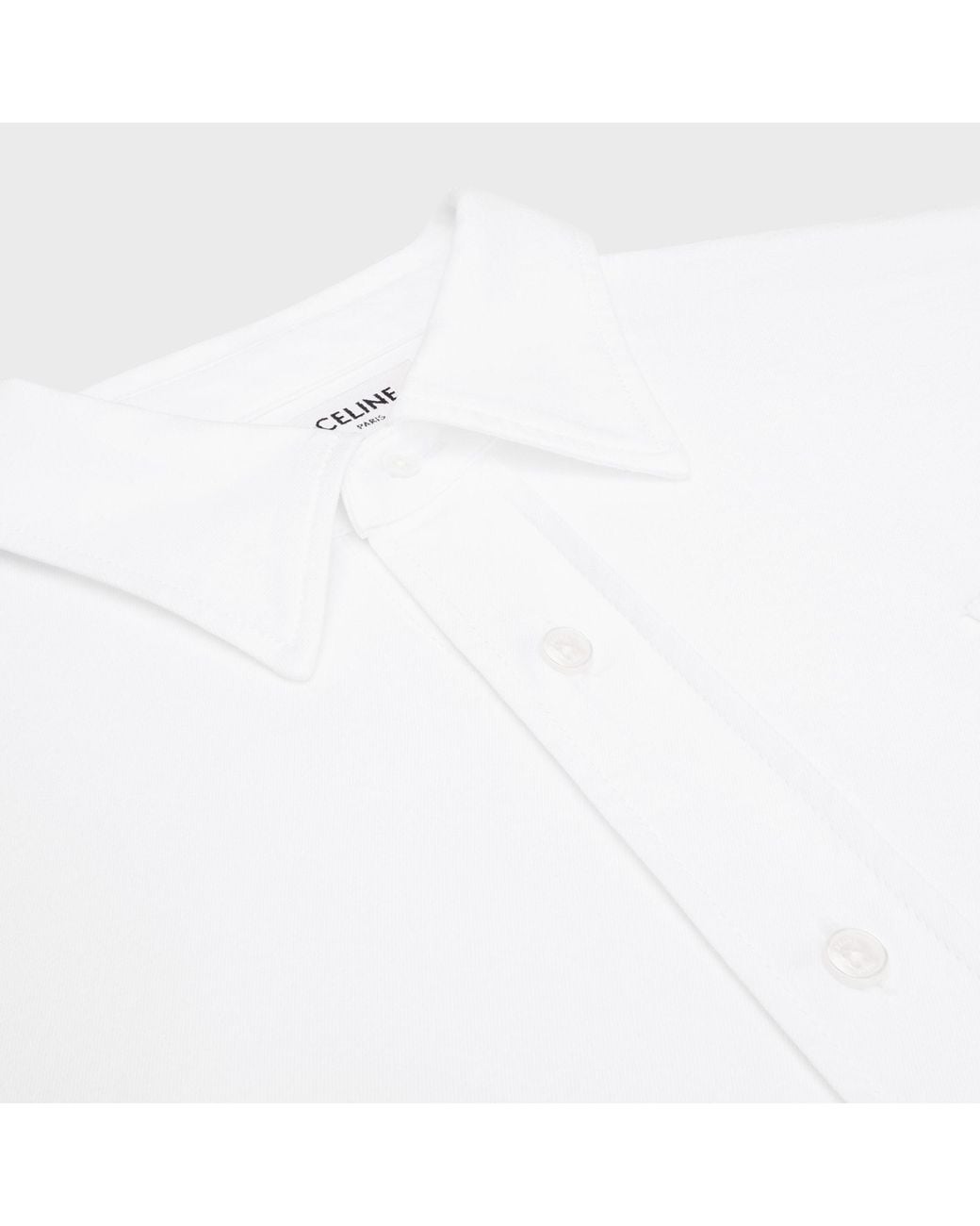Céline White Shirt