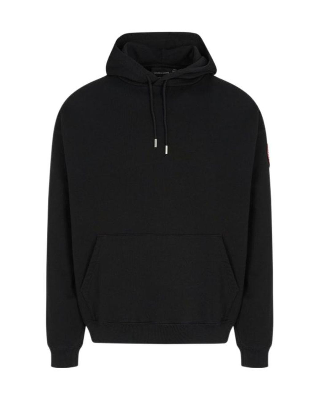 Canada Goose Black Rove Drawstring Hoodie for men