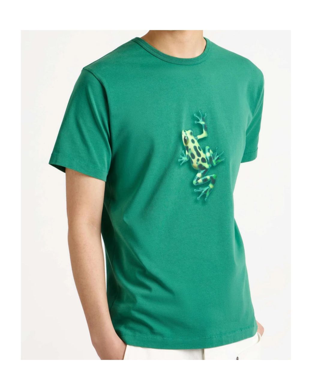 J.W. Anderson Green Jw Anderson Jumping Frog T-Shirt for men