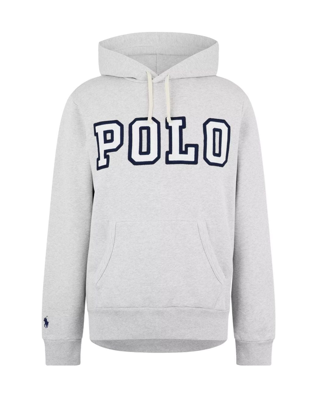 Polo Ralph Lauren Gray Hooded Sweatshirt for men