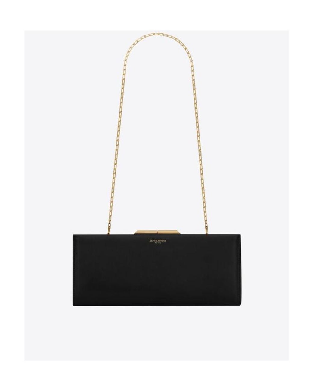 Saint Laurent Black Midnight Small Clutch