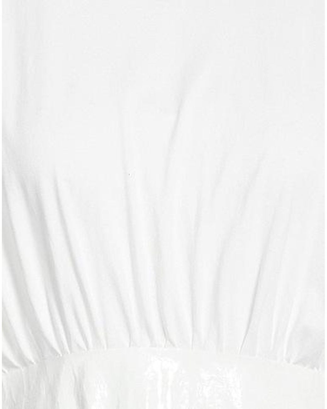 MM6 by Maison Margiela White Printed T-Shirt