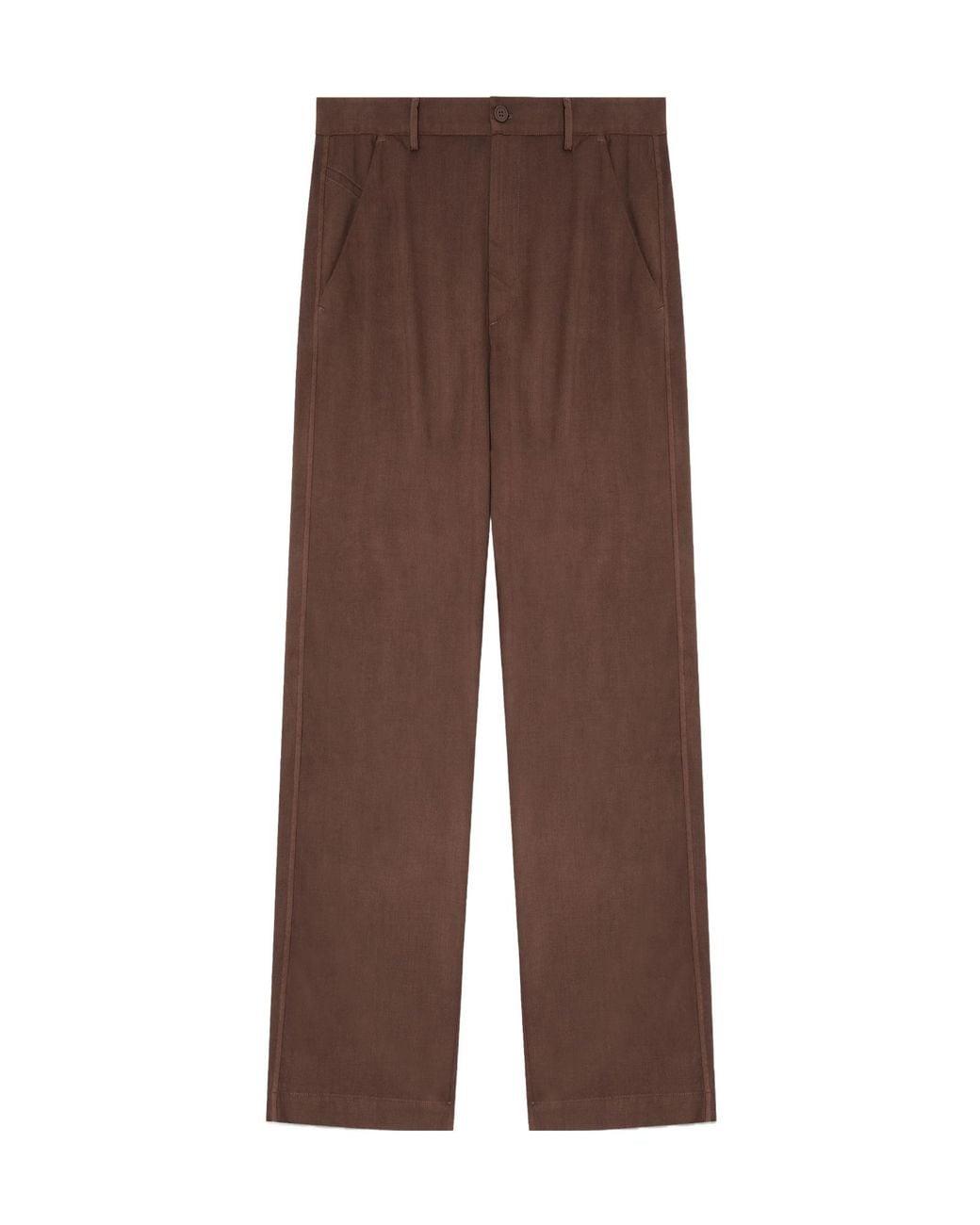DIESEL Brown Hant Chino Tailored Pants for men