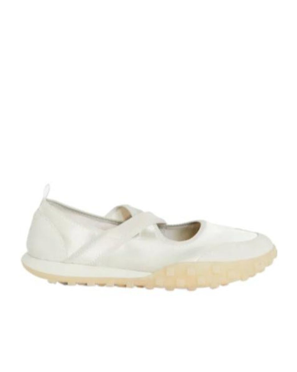 Jil Sander White Moon Ballerinas