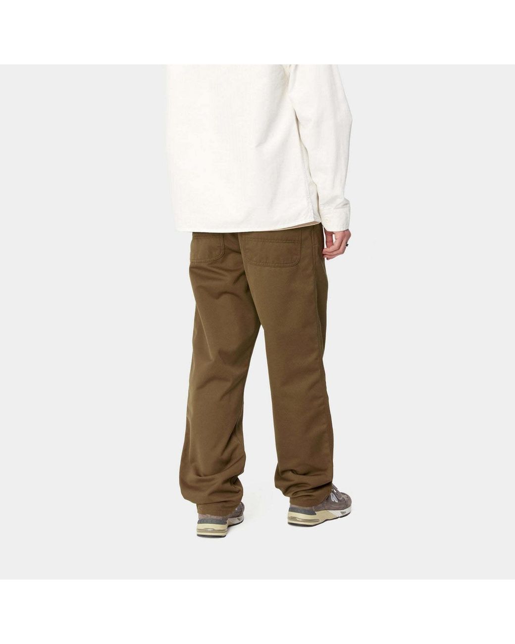 Carhartt Green Belt-Loop Casual Pants for men