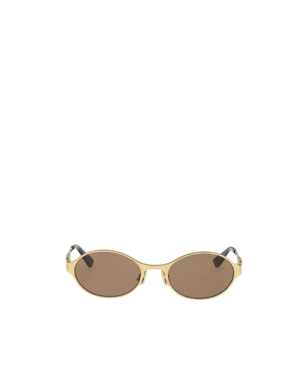 Bottega Veneta Multicolor Dash Oval Sunglasses