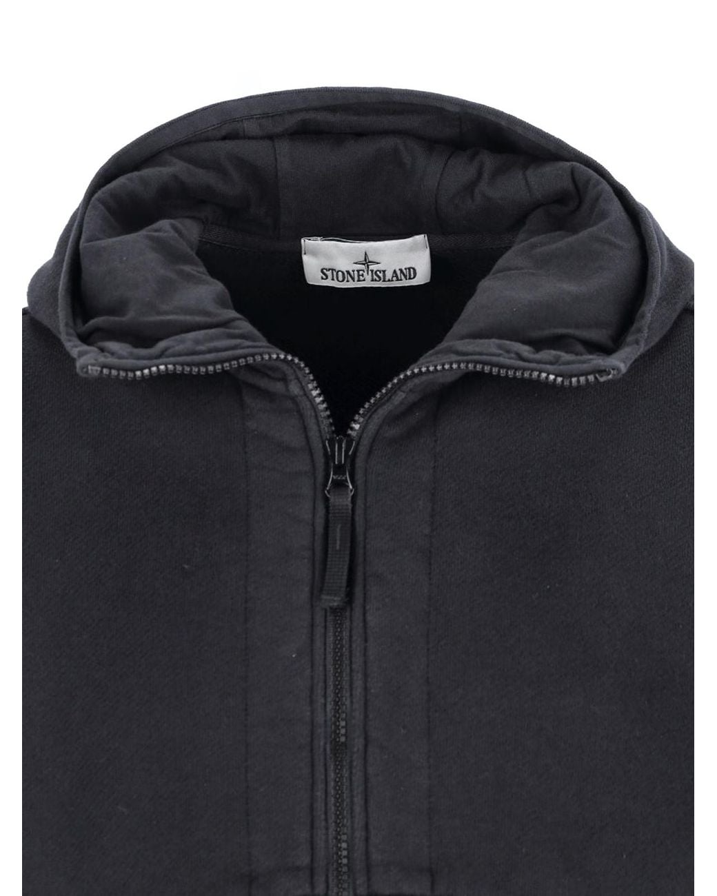 Stone Island Blue Long-Sleeved Casual Jacket for men