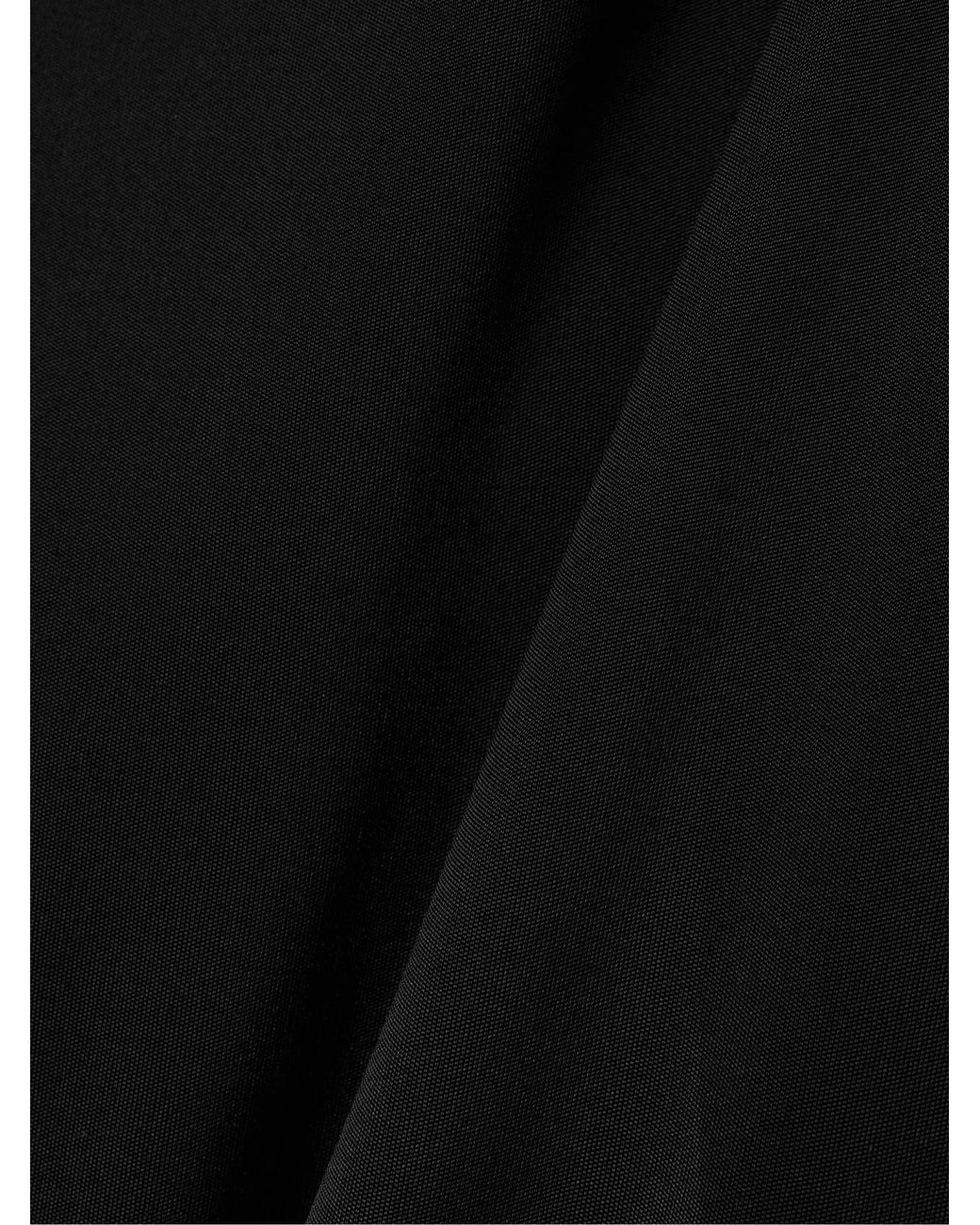 Khaite Black Roza Draped Maxi Dress