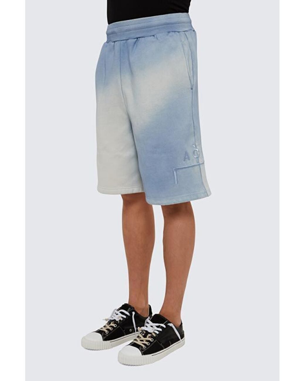 A_COLD_WALL* Blue Gradient-Effect Track Shorts for men