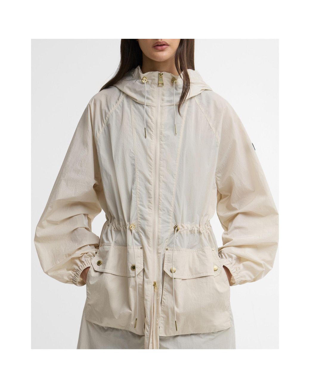 Barbour Natural Rain Anorak Jacket