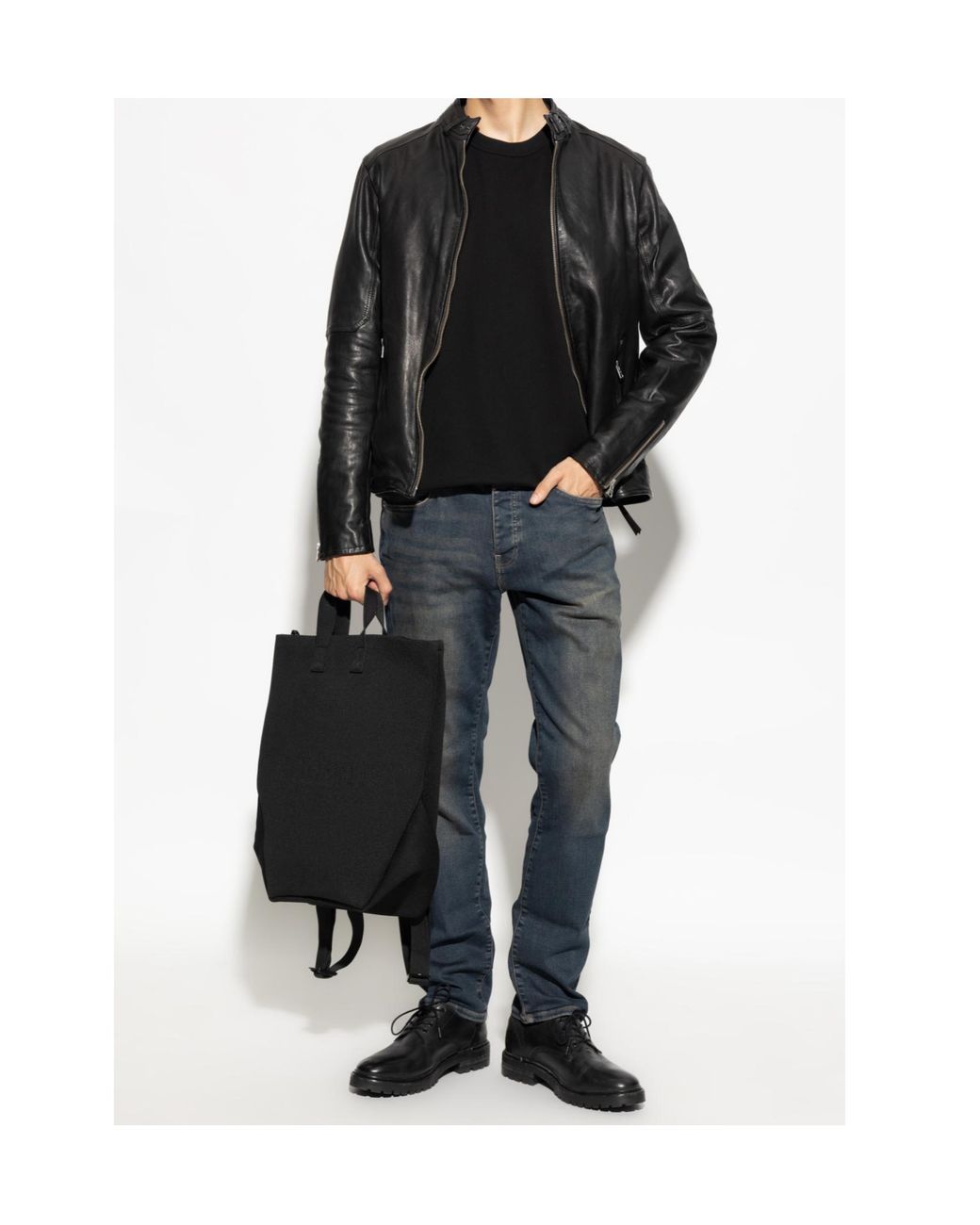 AllSaints Blue Slim Fit Casual Jeans for men