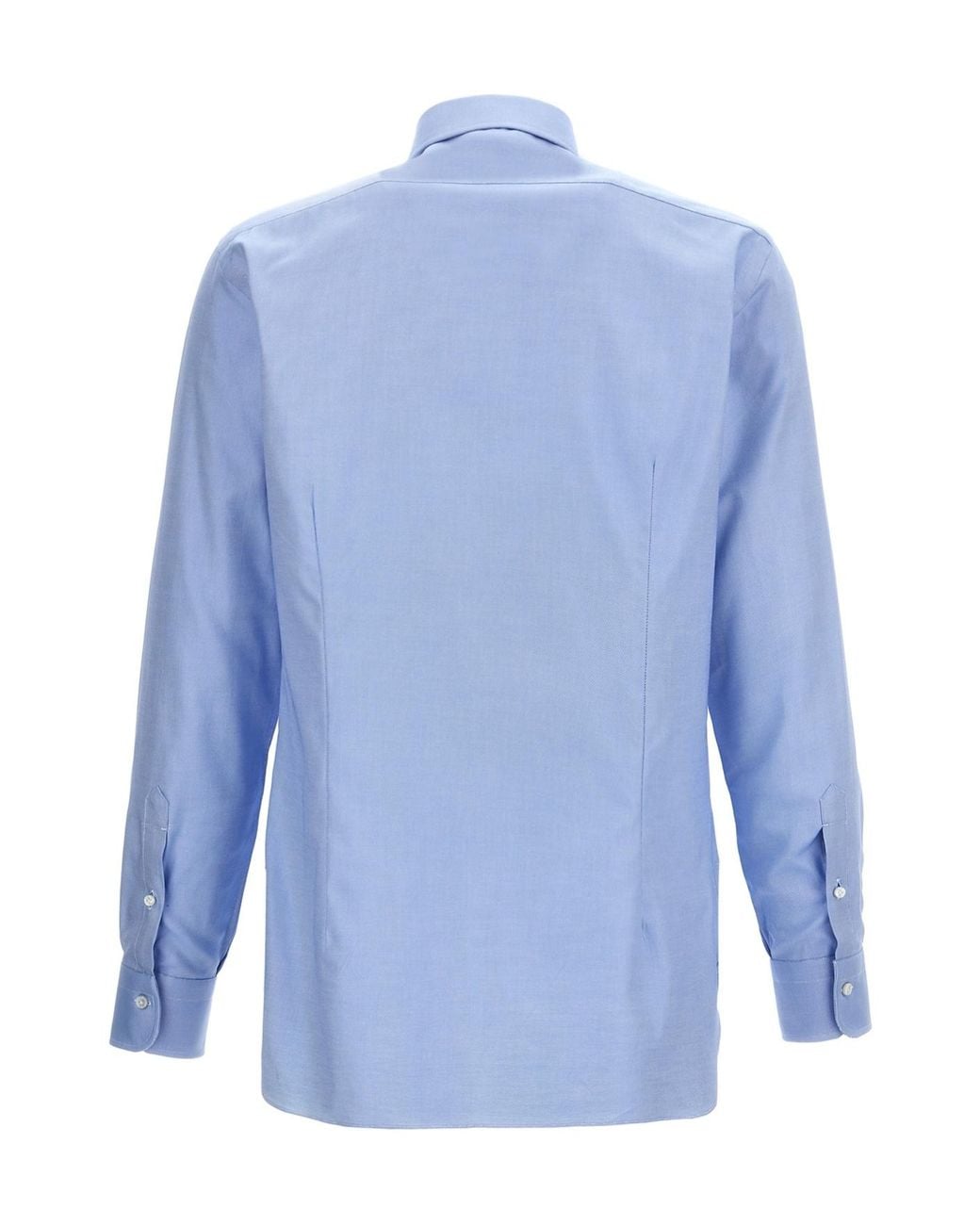 Barba Napoli Blue Classic Tailored Shirt for men