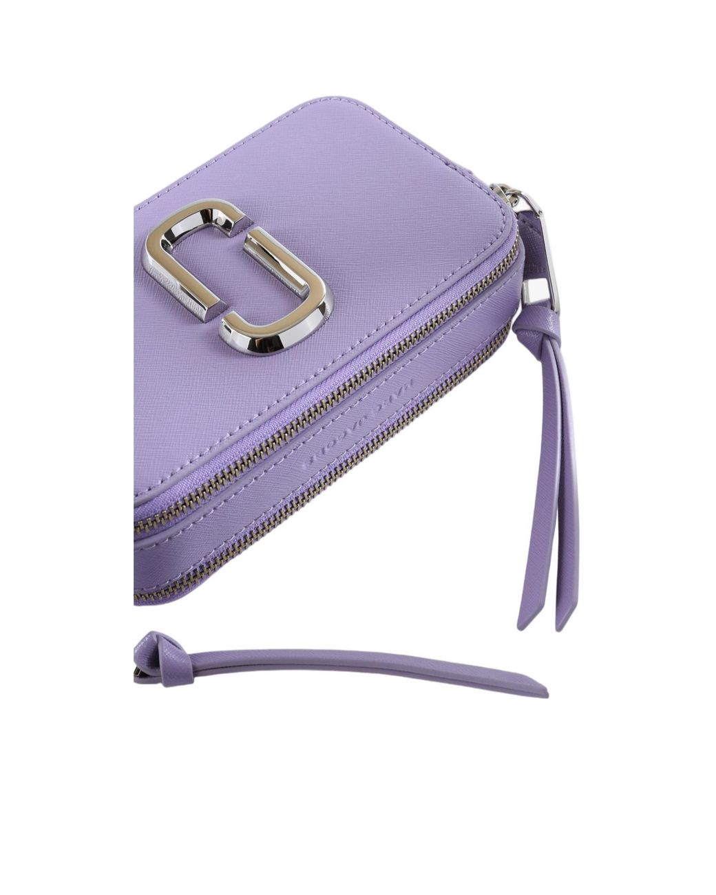 Marc Jacobs Purple The Snapshot Solid Chain Crossbody Bag