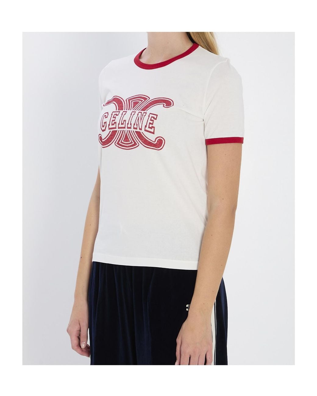 Céline White 70's T-Shirt