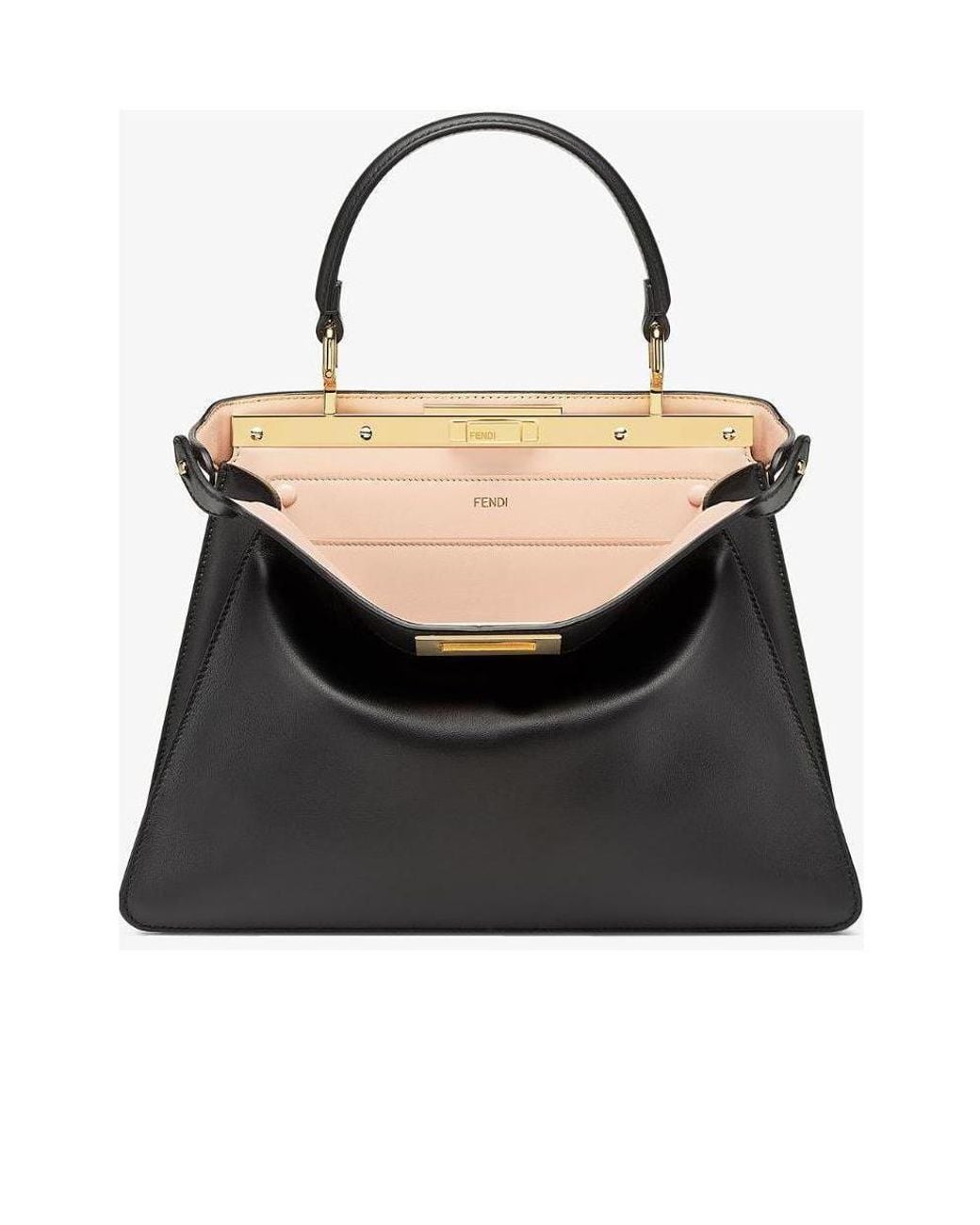 Fendi Black Calf Leather Bag
