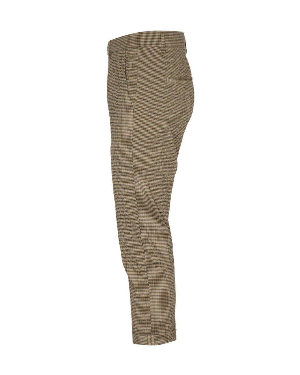 Dondup Natural Waistband Loop Casual Trousers for men