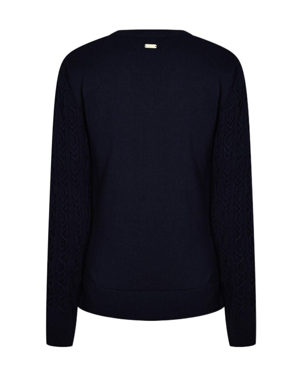Barbour Blue Hampton V-Neck Knit