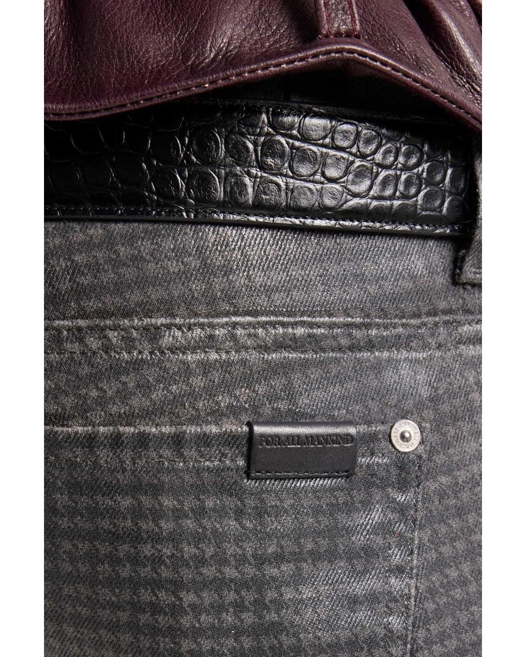 7 For All Mankind Gray Y2K Skinny Jeans