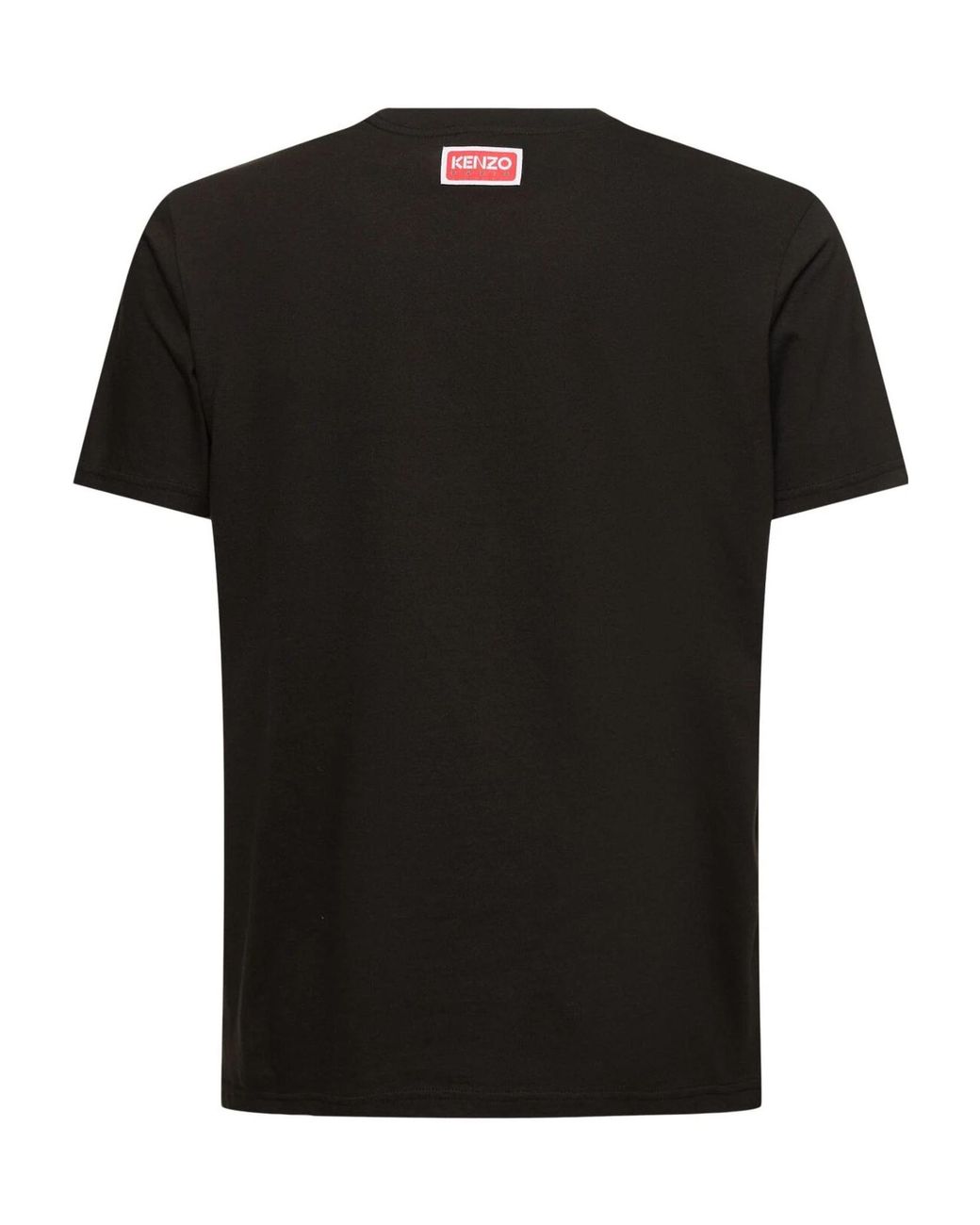 KENZO Black Short-Sleeved T-Shirt for men