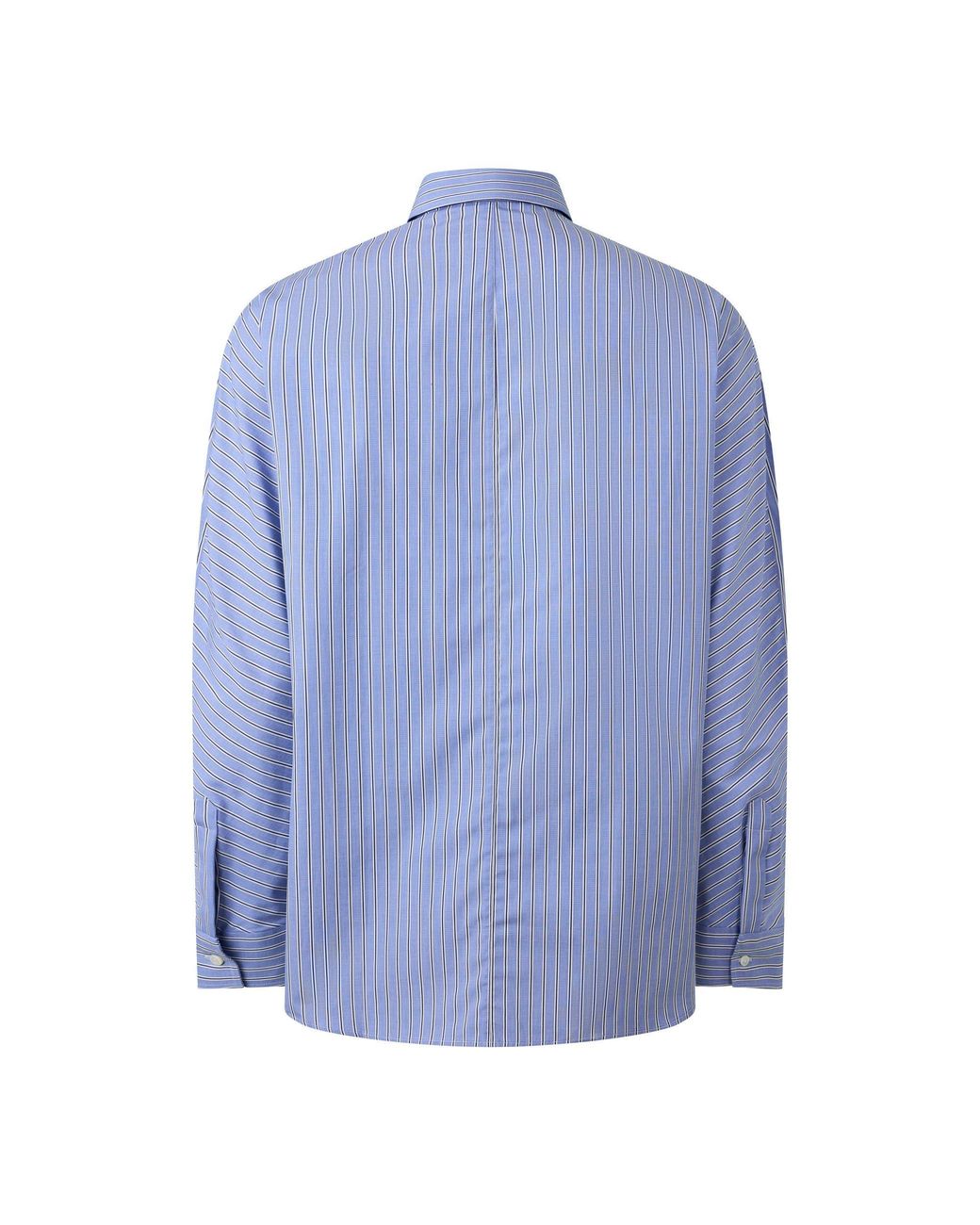 Givenchy Blue Stripe Shirt for men