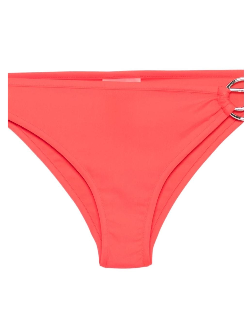 Coperni Pink Logo-Appliqué Stretched Bikini Bottoms