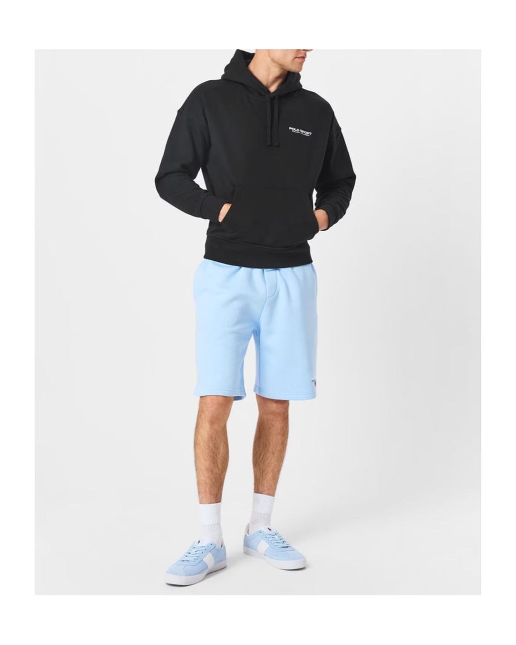 Polo Ralph Lauren Black Logo Hoodie for men