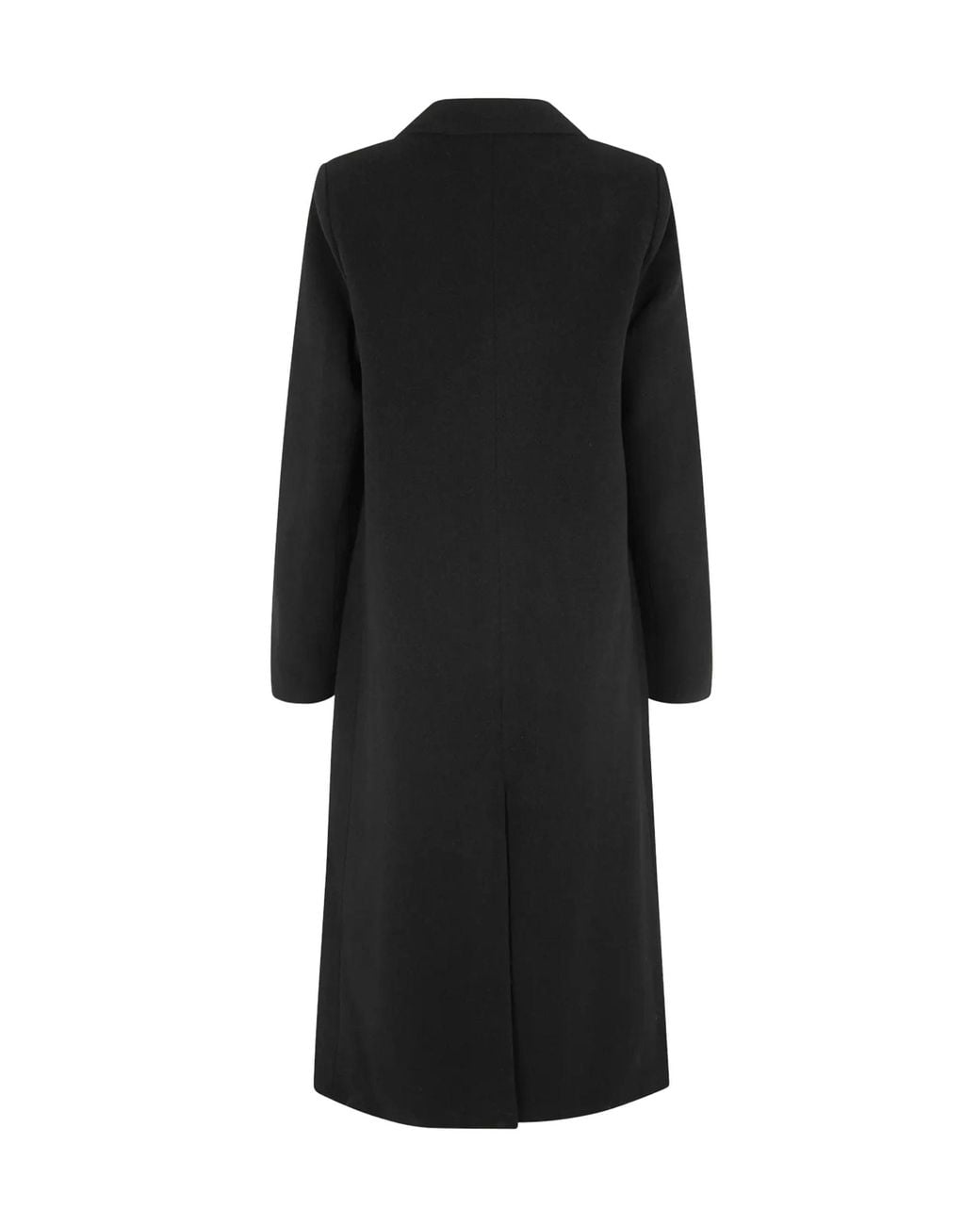 Samsøe & Samsøe Black Samsøe Samsøe Falcon Double-Breasted Coat