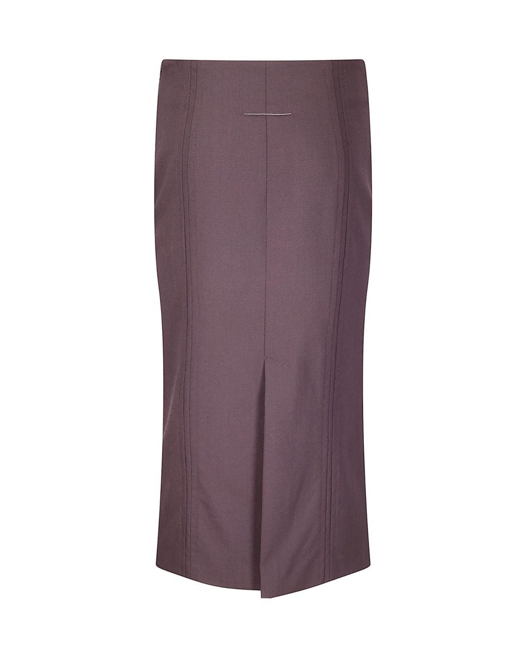 MM6 by Maison Margiela Purple Midi Skirt