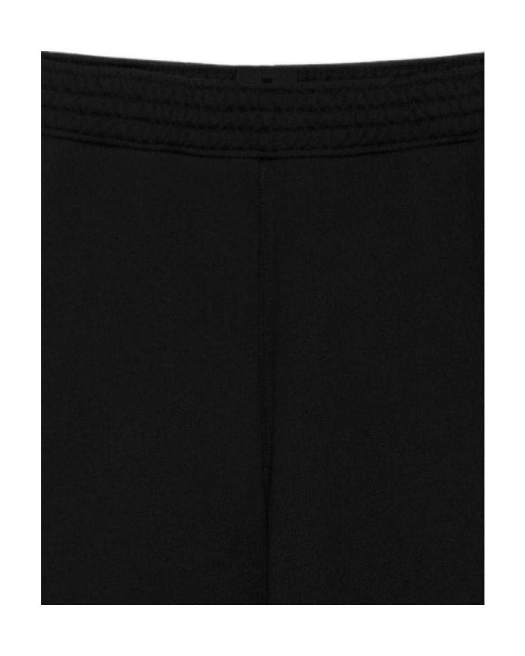 Givenchy Black Logo Printed Drawstring Shorts for men