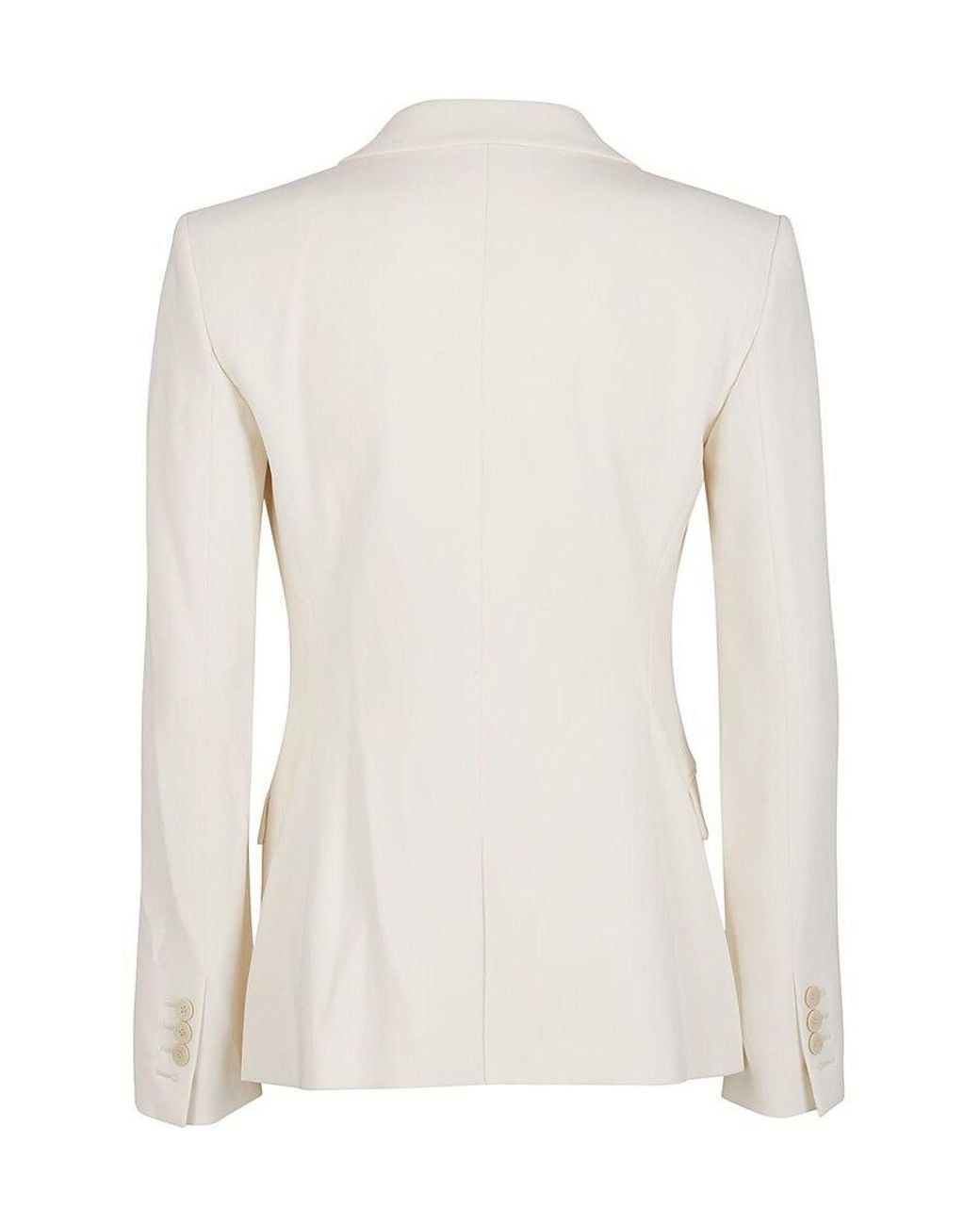 Theory White Admiral Crepe Staple Blazer