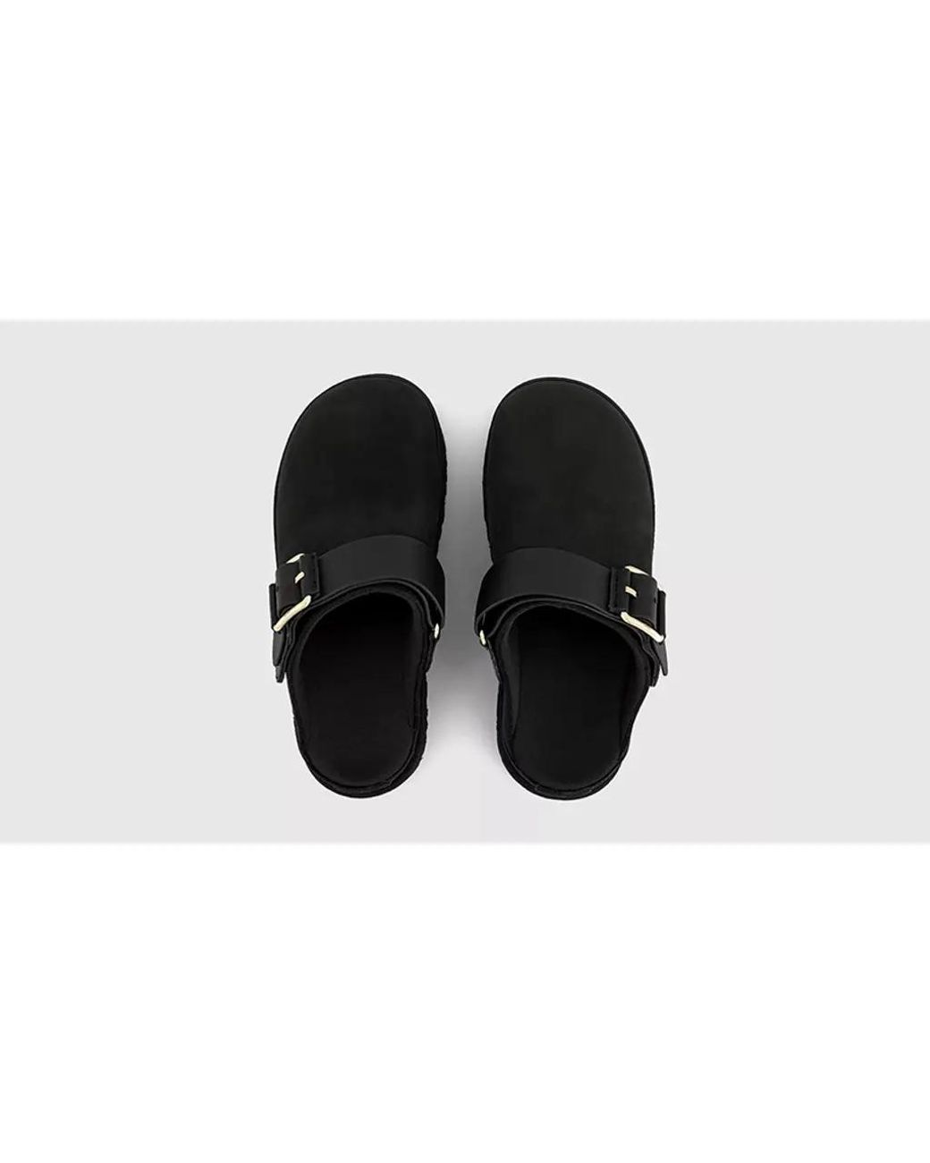 Ugg Black Goldenstar Villa Clogs