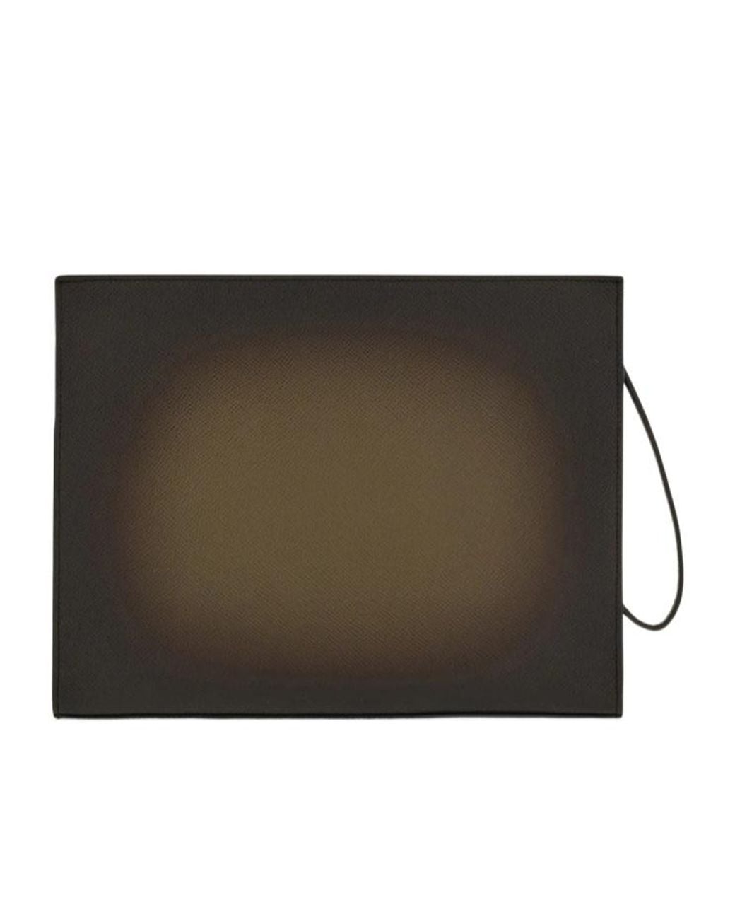 Ferragamo Black Ferragamo Gancini Pouch Bag for men