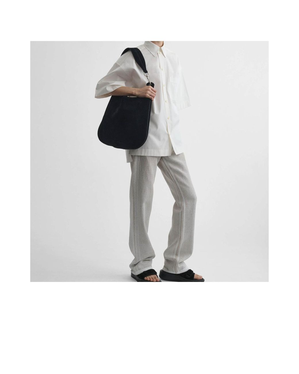 Phoebe Philo Bean Bag in Black | Lyst