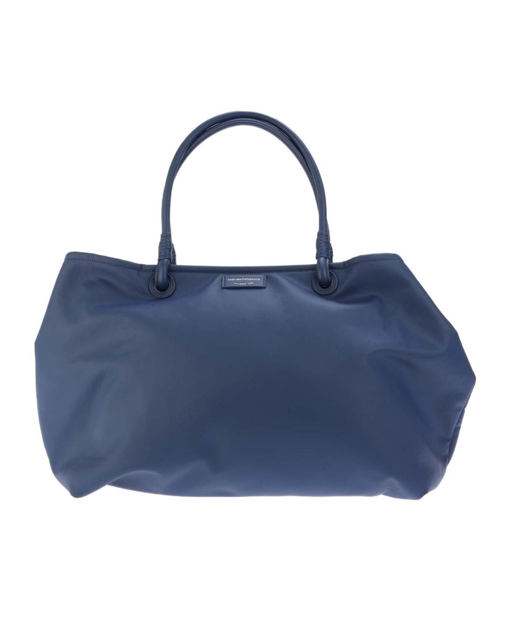 Emporio Armani Blue Shopping Bag