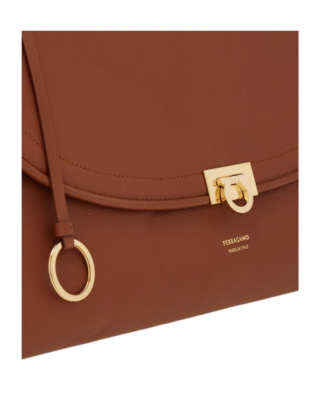 Ferragamo Brown Ferragamo Sofia 2026 Shoulder Bag (L)